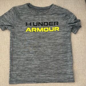 Boys size 6 Under Armour shirts